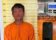 Polres Taput Ciduk Pengedar Sabu dari Parmonangan, Sempat Melakukan Perlawanan