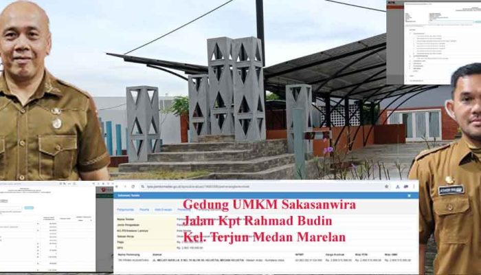 Aset Gedung UMKM Sakasanwira Marelan Berhilangan Tak Dilapor Polisi, Pejabat PKPCKTR Medan Tak Lapor LHKPN 2023