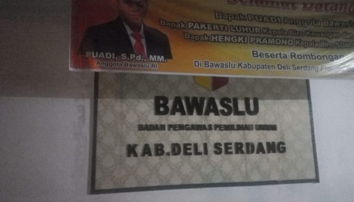 Ketua Bawaslu Deli Serdang Febriyandi Terkesan Tutup Mata dan Bungkam Dikonfirmasi Atas Dugaan Pelanggaran Pilkada oleh MS oknum ASN Departemen Agama Deli Serdang
