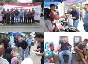 Berbagi Sembako, Bazar UMKM dan Donor Darah Warnai Peringatan Setahun Transformasi PTPN 1