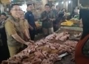 Pj Bupati Lahat Imam Pasli Monitoring Ketersediaan dan Harga Bahan Pokok Jelang Natal