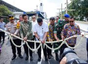 Urai Kemacetan & Permudah Akses Penumpang KAI, Overpass Jalan Stasiun Medan Diresmikan Walikota
