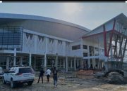 Pembangunan Gedung Sport Center Tanjab Barat Hampir Rampung