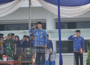 Pemkab PESIBAR Gelar Upacara Paripurna Bulanan