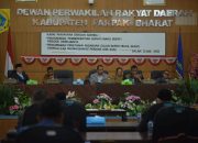 DPRD Pakpak Bharat Gelar Paripurna Penetapan Bupati dan Wakil Bupati Periode 2025-2030