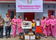 Sekda Pakpak Bharat Menghadiri Kunker Ketua Bhayangkari Sumut Sampai Berbagi Santunan
