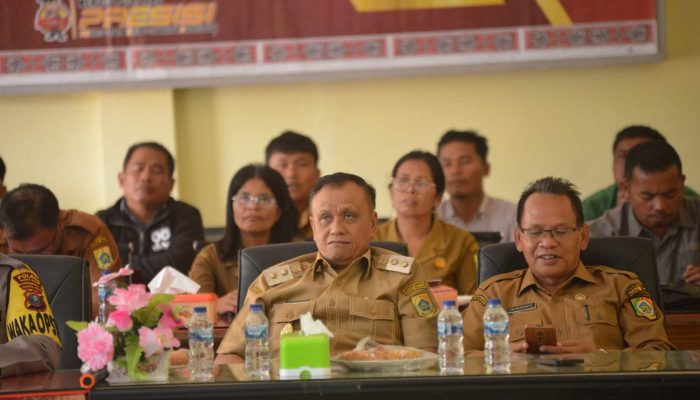 Wakil Bupati Pakpak Bharat Hadiri Rakor Percepatan Produksi Jagung Dengan Kementan RI Lewat Zoom