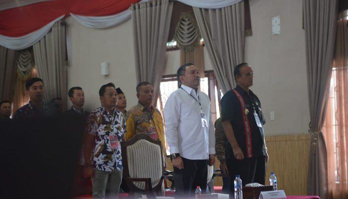 KPUD Pakpak Bharat Gelar Rapat Pleno Penetapan Bupati dan Wakil Bupati Terpilih