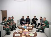 Dandim 0206/Dairi Kunjungi Rumdis Bupati Pakpak Bharat Bahas Ini