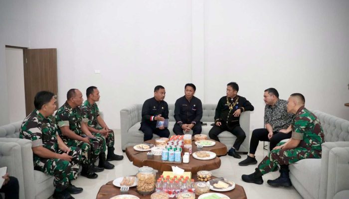 Dandim 0206/Dairi Kunjungi Rumdis Bupati Pakpak Bharat Bahas Ini