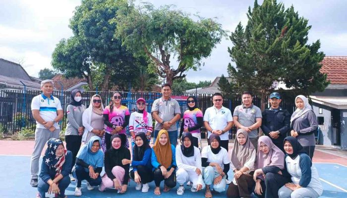 Suasana Penuh Semangat dan Energi Terlihat di Lapangan Olahraga Rutan Kelas llB Baturaja