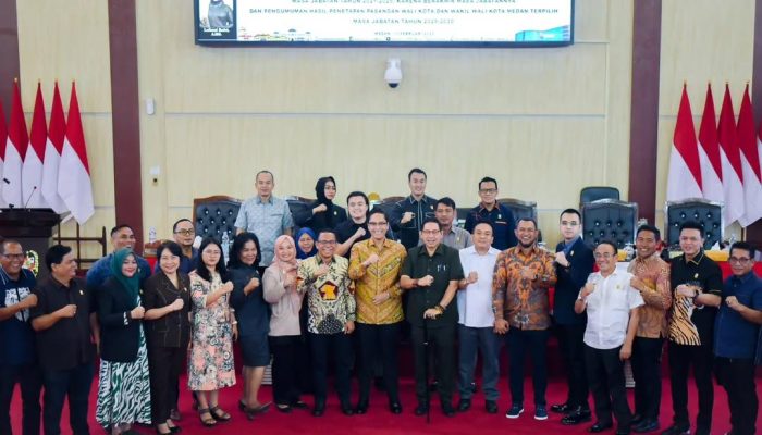 Wali Kota Terpilih Medan dan Wakil Wali Kota Hadiri Rapat Paripurna DPRD Setelah Putusan MK