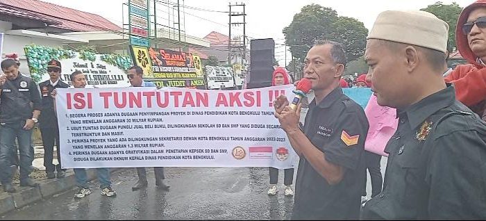 FMBM Desak Kejari Bengkulu Periksa Kadisdikbud Kota Bengkulu