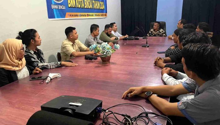 BNNK Binjai Sambut Baik Kedatangan Tim LBH BKB Sumut