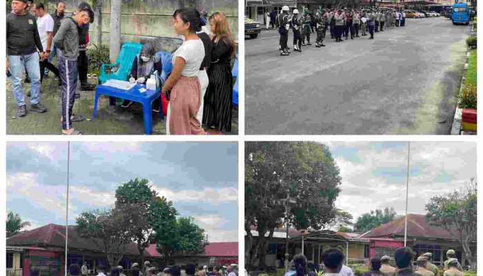 Razia Kampung Rawan Narkoba, Kepala BNNK Binjai : 9 Orang Positif Narkotika Akan Kita Asesmen