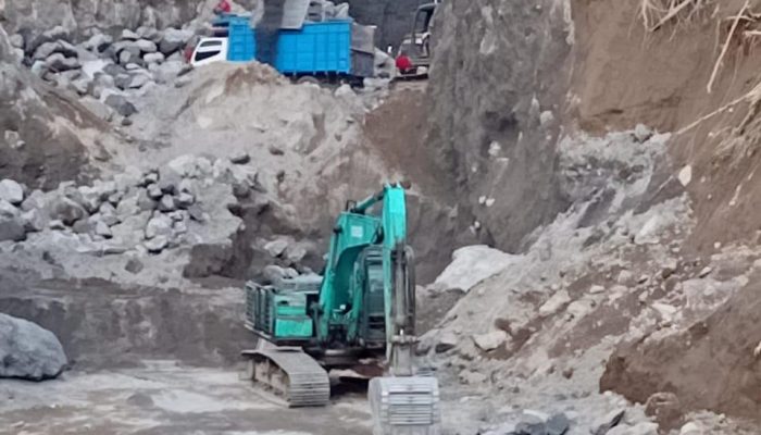 Diduga Galian C Ilegal Beroperasi di Desa Keningar Kecamatan Dukun, Polres Magelang Terkesan Lakukan Pembiaran