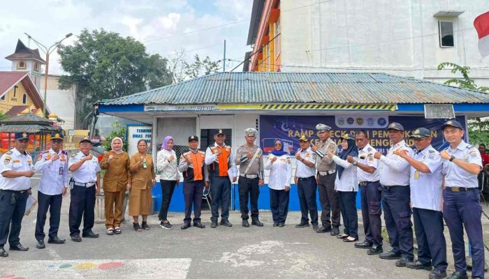 BNN Kota Binjai Mengikuti Ramp Check di Terminal, 2 Orang Diduga Positif Narkotika