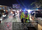 Sat Lantas Polres Tanjungbalai Melaksanakan Blue Light Patrol dan Penjagaan dan Sambangi Warga
