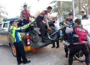 Cegah Balap Liar Dalam Bulan Ramadhan 1446 Hijriah, Polres Tanjung Balai Amankan 9 Unit Sepeda Motor