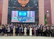 DPD Gerindra Sumut Hadiri Rapat Paripurna DPRD, Siap Dukung Program Prioritas Gubernur Sumut