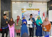 Pemdes Desa Bandung Baru Salurankan BLT DD Tahap I Tiga Bulan Sekaligus