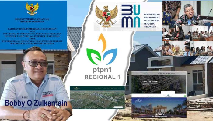 Prabowo Mania Minta Kejatisu Periksa PTPN 1 Regional 1 Soal Alih Fungsi HGU Perkebunan Jadi Perumahan Mewah