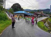Cuaca Hujan Gerimis Tidak Menyurutkan Semangat Personil Polres Pakpak Bharat Dalam Laksanakan Strong Point