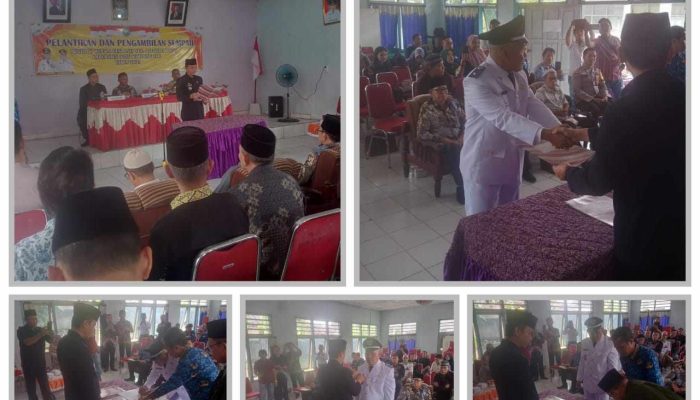 Amirul Resmi Dilantik Menjadi PJ Kepala Desa Laya