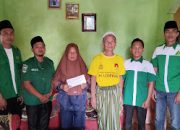 PC GP Ansor Pesisir Barat Serahkan Bantuan untuk Sumyati Penderita Kanker Tengkorak