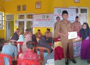 Pemdes Tebat Laut Salurankan BLT DD Tahap 1 Empat Bulan Sekaligus
