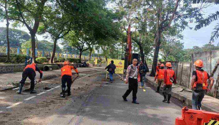 Dinas PUPR Kota Tangerang Lakukan Pembangunan dan Peningkatan Jalan
