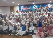 Ikatan Keluarga Alumni SMP Negeri X/XII Medan Gelar Halal Bi Halal: Pererat Silaturahmi