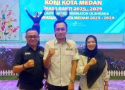 Pengurus Tarung Derajat Ucapkan Selamat kepada Pengurus KONI Medan yang Baru