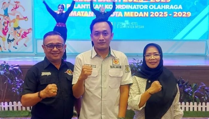 Pengurus Tarung Derajat Ucapkan Selamat kepada Pengurus KONI Medan yang Baru