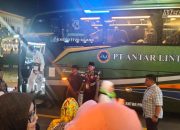 Calon Jemaah Haji Kloter I Asal Padang Sidempuan Tiba di Asrama Haji Medan