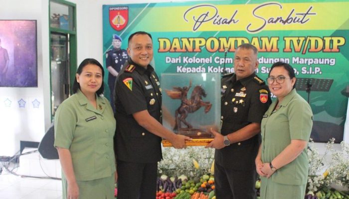 Pangdam IV/Diponegoro Pimpin Serah Terima Jabatan Danpomdam IV/Diponegoro