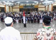Ketua PPIH Embarkasi Medan dan Wabup DS Lepas Pemberangkatan Calon Jemaah Haji Kloter 4
