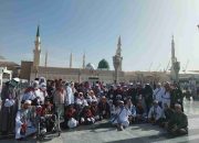 Jemaah Haji Kloter 10 Embarkasi Medan Ziarah Sekitar Madinah