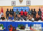 Tim F1QR Lanal Nias Amankan 2 Unit Kapal Motor Pembawa Bom Ikan di Pulau Sambulaling dan Pulau Pini Kabupaten Nias Selatan