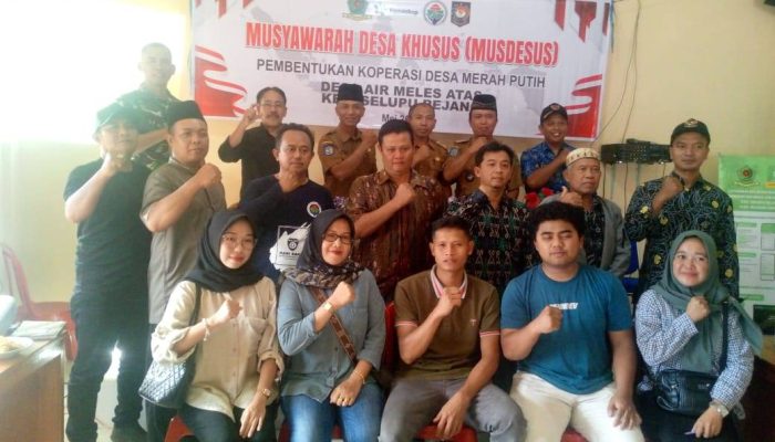 Pemdes Air Meles Atas Gelar Musyawarah Desa Khusus Pembentukkan Pengurus Koperasi Merah Putih 