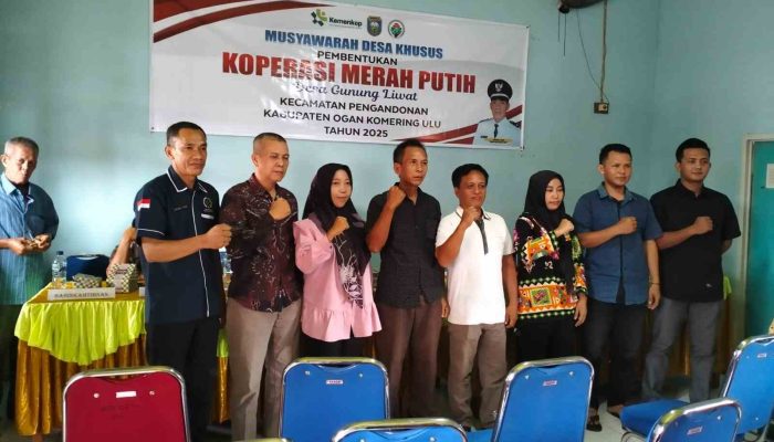 Pemdes Gunung Liwat Gelar Musdesus Pembentukan Koperasi Merah Putih