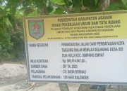 PUPR Asahan Diduga Asal Asalan Terkait Peningkatan Jalan Dari perbatasan Kota Tanjungbalai Menuju Desa Sei Dua Hulu