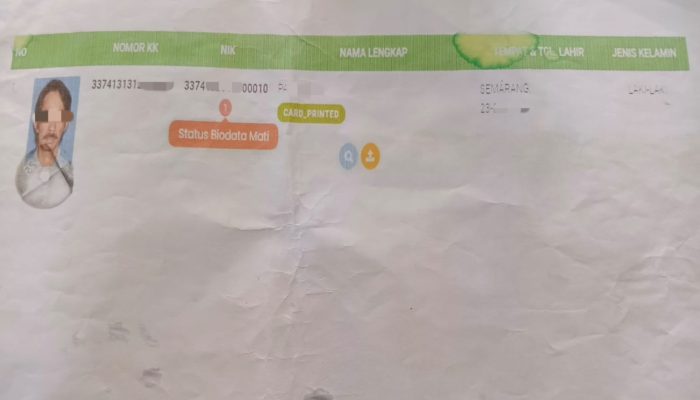 Disdukcapil Semarang Diduga Sembunyikan Kebenaran, Penonaktifan Data Warga Simongan Menuai Kritik