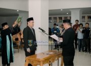 Bupati Dedi Irawan Lantik Tedi Zadmiko Sebagai Pj Sekda Pesibar
