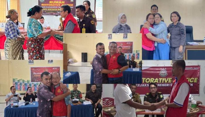 Kejati Sumut Selesaikan 5 Perkara Dengan Humanis, Salah Satunya Perkara Penganiayaan