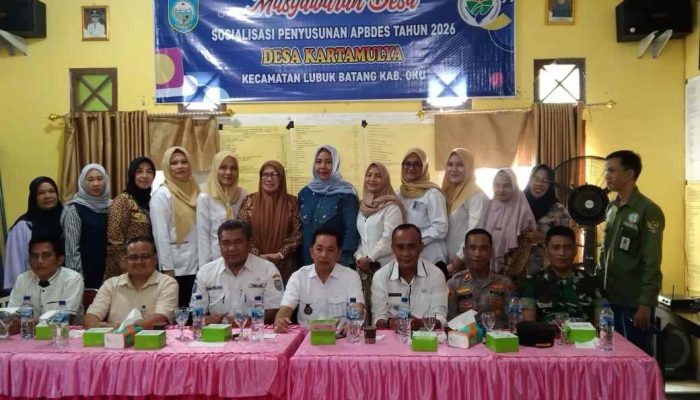 Desa Kartamulia Gelar Musdes Penyusunan Rencana Kerja Tahun 2026