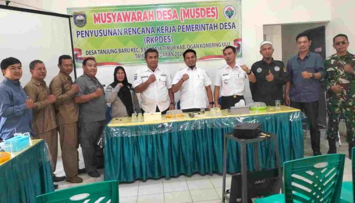 Pemdes Tanjung Baru Gelar Musdes Penyusunan RKPDes Tahun 2026