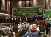Empat Cabor Pordasi Medan Dilantik, Kadispora Medan Siap Mendukung, Ahmad Taqwa : Prestasi