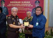 Peringati Harlah Kejaksaan RI Ke 80, Kejati Sumut Gelar Seminar di Kampus USU