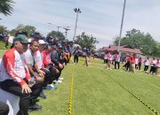 Kajati Sumut Bersama Para Asisten dan Ketua Forwaka Sumut Berikan Semangat Kepada Peserta Lomba